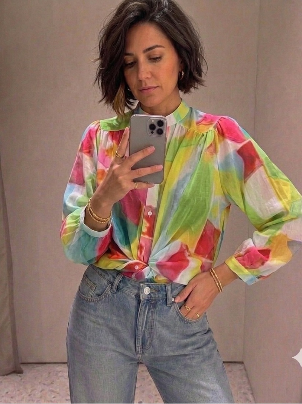 𝅺chiffon Blouse